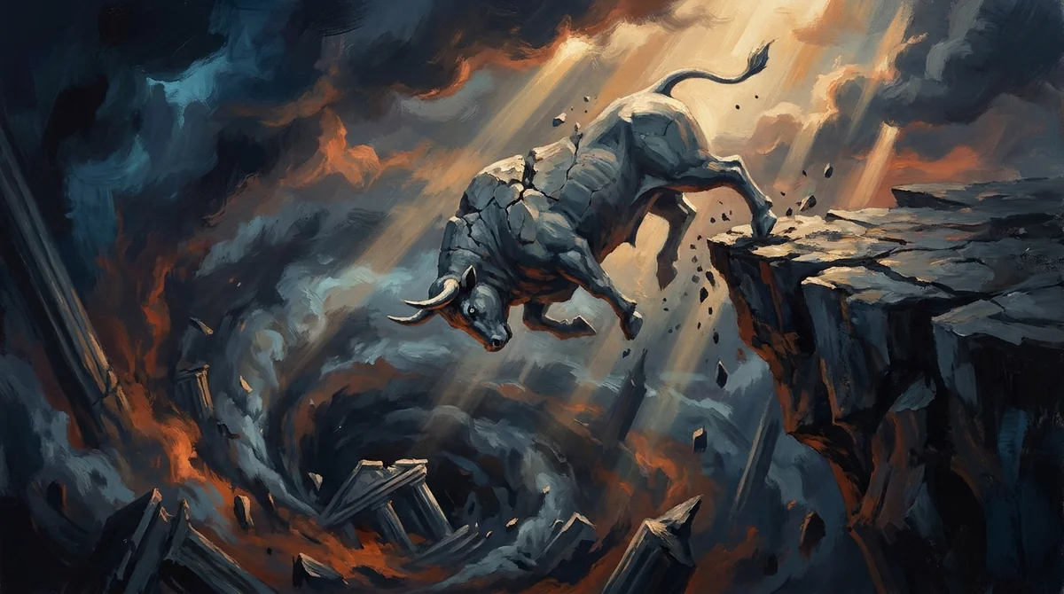 Illustration for the post: Is This the Start of a Crash? The Nasdaq Just Fell 2.9% in One Day